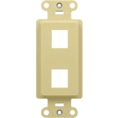 DECOR OUTLET STRAP 2 PORT IV (M10)