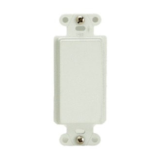 DECOR OUTLET STRAP BLANK BK (M10)