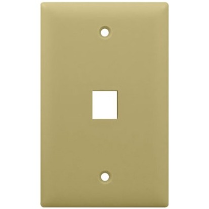 1G WALL PLATE 1 PORT IV (M10)