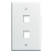 1G WALL PLATE 2-PORT IV (M10)