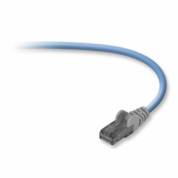 Belkin FastCAT Cat. 6 Crossover Cable 10 Ft Blue (A3X189-10-BLU-S)