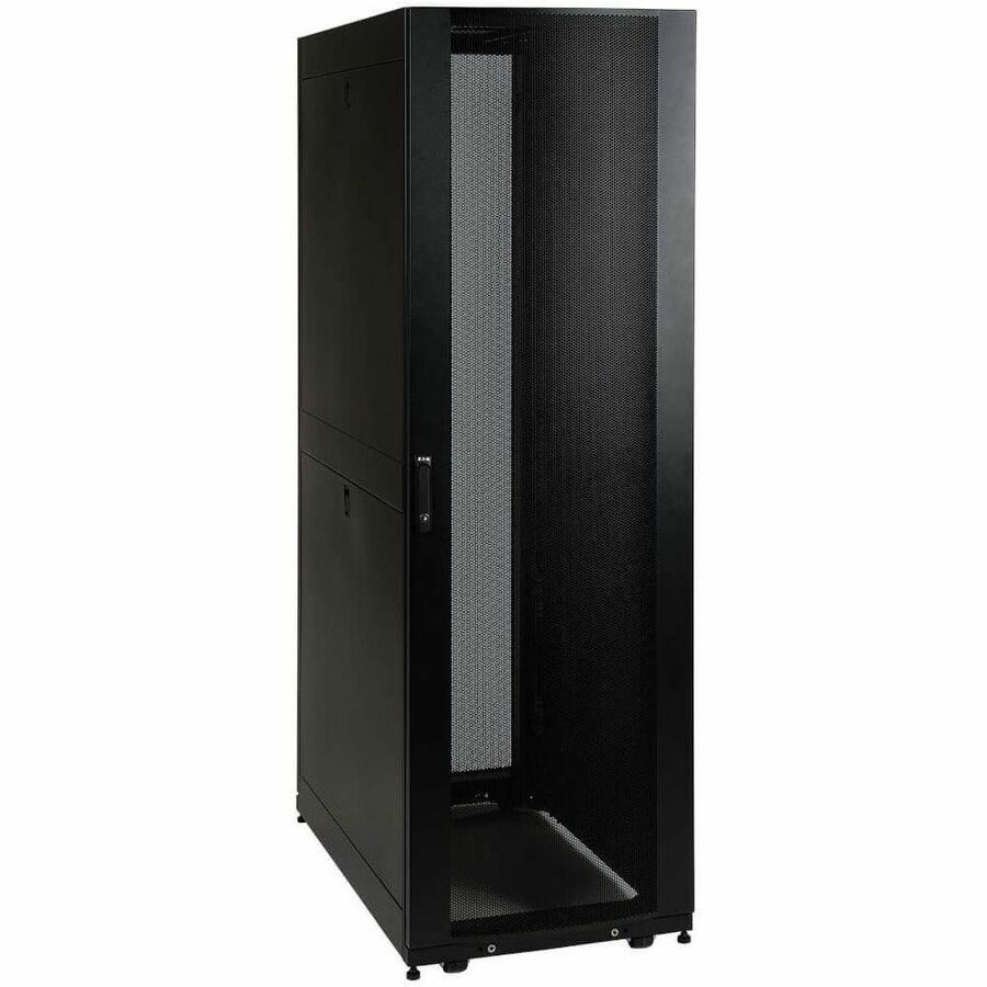 48u Smartrack Standard-Depth Rack Enclosure Cabinet with Doors & Side Panels