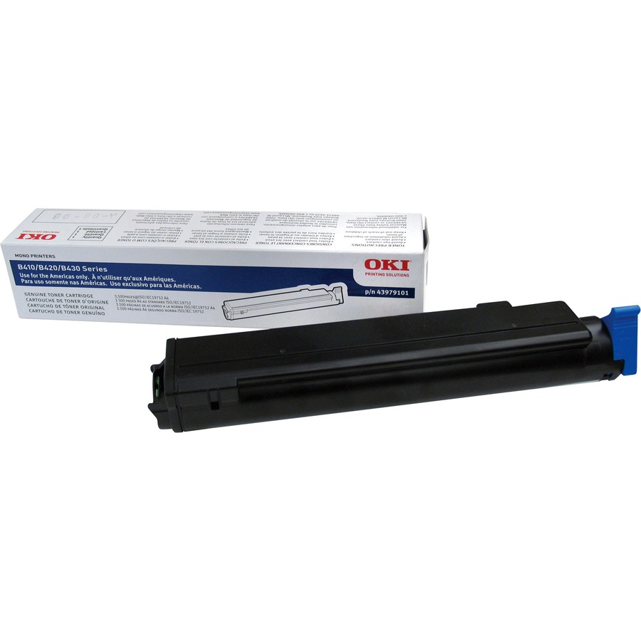 Okidata 43979101 Type 9 Black Toner Cartridge For B410| MB400 Series