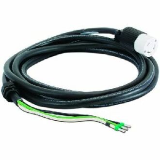 POWER CABLE - POWER NEMA L6-30 - FEMALE - BARE WIRE - 9 FEET - UL - BLACK