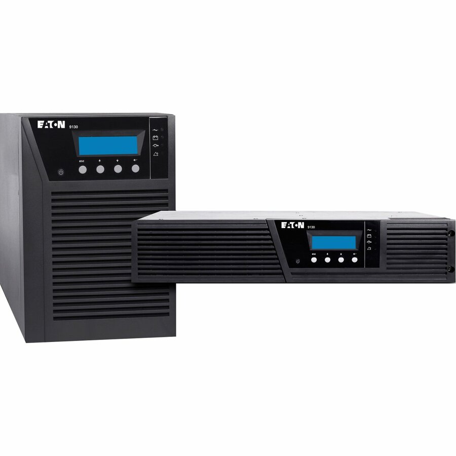 EATON 9130 UPS, 2000 VA, 1800 W, L6-20P INPUT, OUTPUTS: (8) C13, (1) C19, 208V