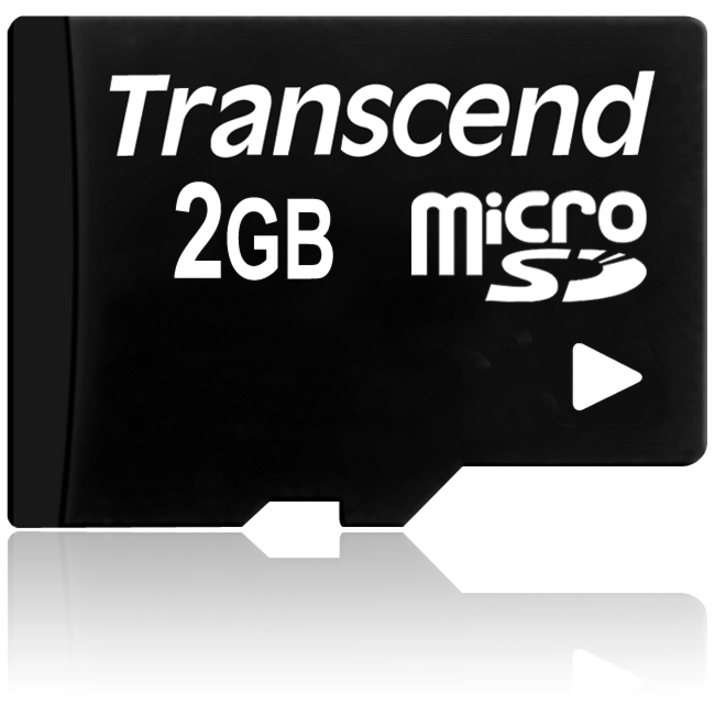 Transcend 2 GB microSD - Lifetime Warranty