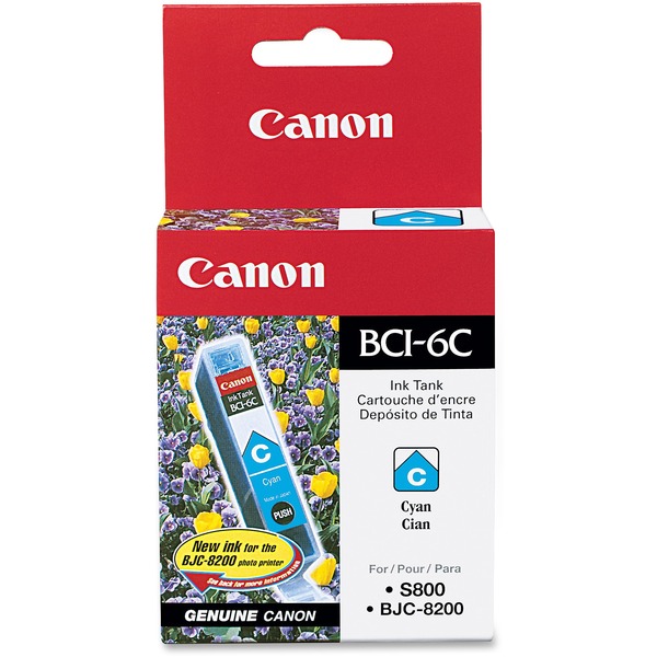 Canon BCI-6C Cyan Color Ink Tank (4706A003)
