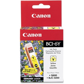 Canon BCI-6Y Yellow Color Ink Tank (4708A003)