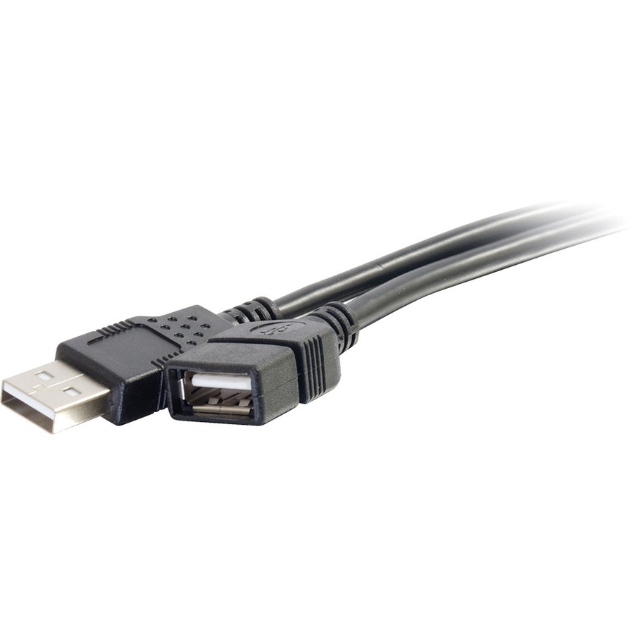 1m USB A /A Ext CBL BLK