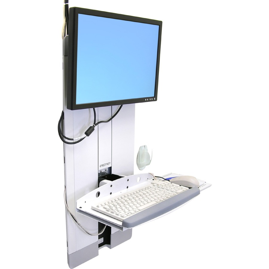 Ergotron Stock Styleview Vertical Lift High-Traffic Area Version White