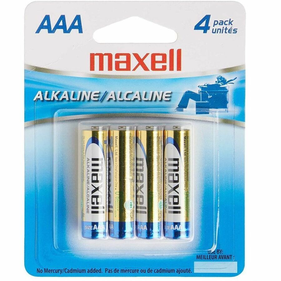 MAXELL AAA BATTERY 4PK