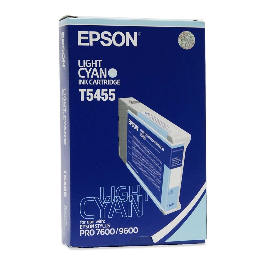 INK CARTRIDGE - LIGHT CYAN - 110 ML - FOR EPSON STYLUS PRO 7600/9600 PRINT ENGIN