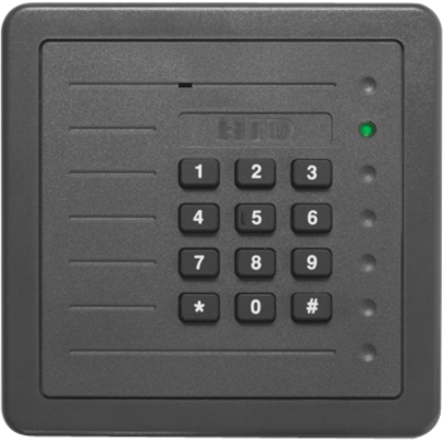 PROXPRO WITH WIEGAND OUTPUT, GRAY, KEYPAD, OPTION 00