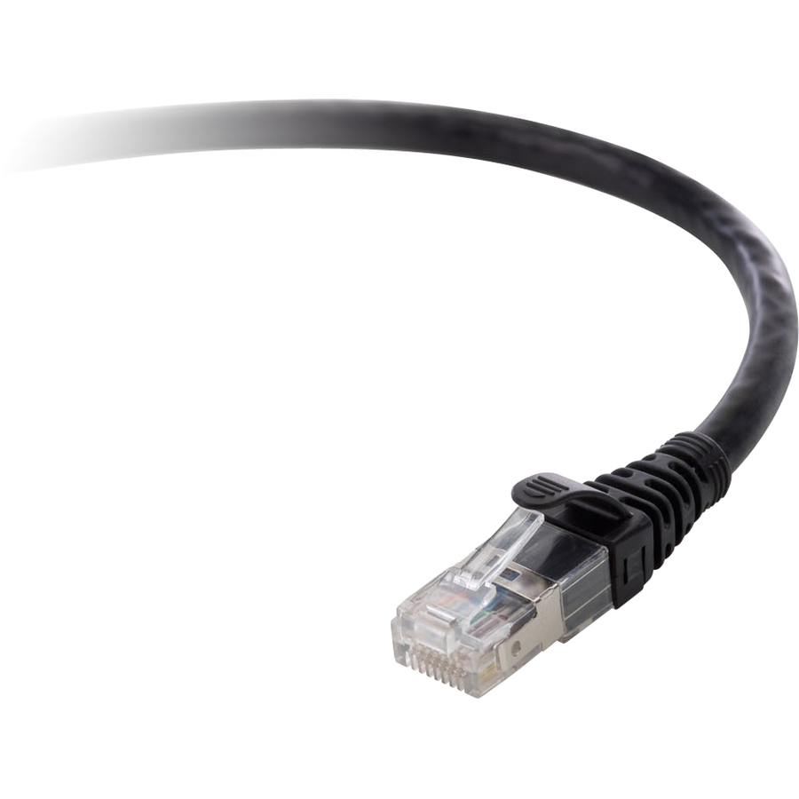 PATCH CABLE - RJ-45 - MALE - 10 M - BLACK