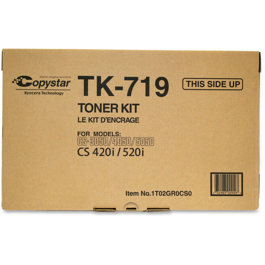KYOCERA TK719 BLACK TONER CARTRIDGE