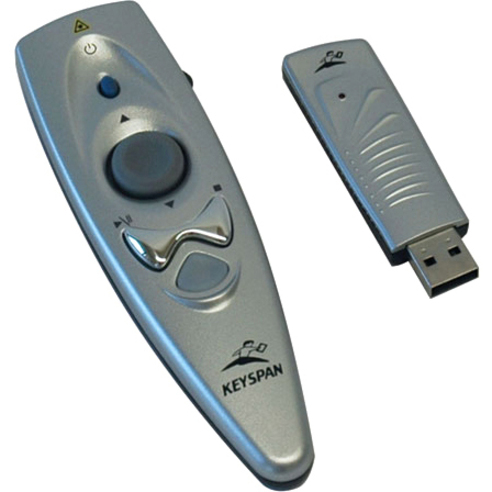Keyspan Presentation Remote - 60' USB Wireless Remote Control with Mouse Control for Computer - Mac/Win