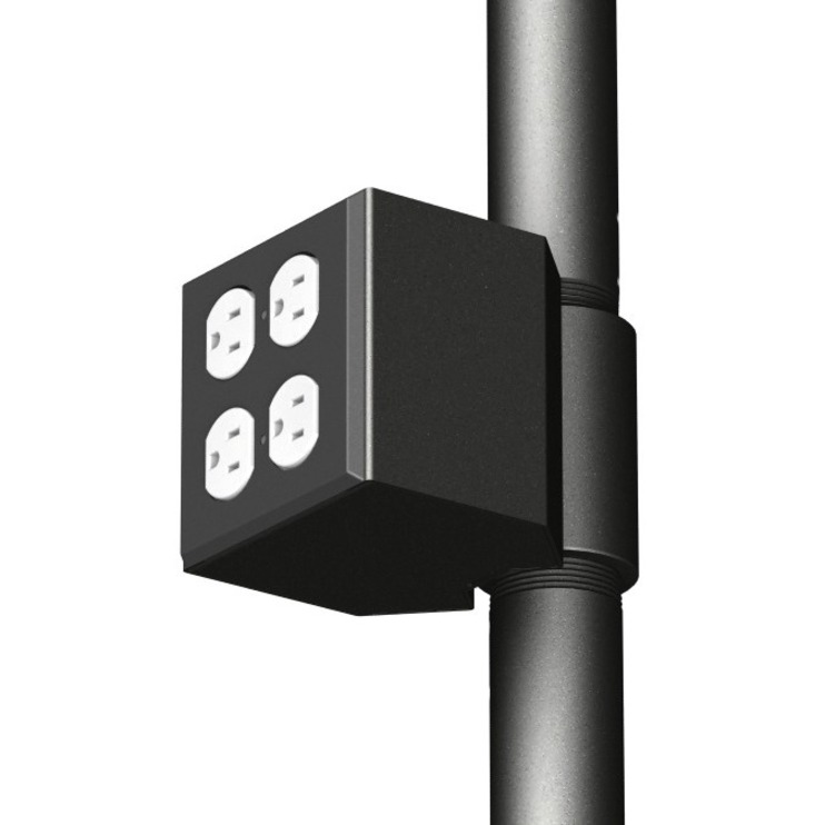 DUAL ELECTRIC OUTLET COUPLER - COMPATIBLE WITH 1.5IN NPT EXTENSION COLUMNS