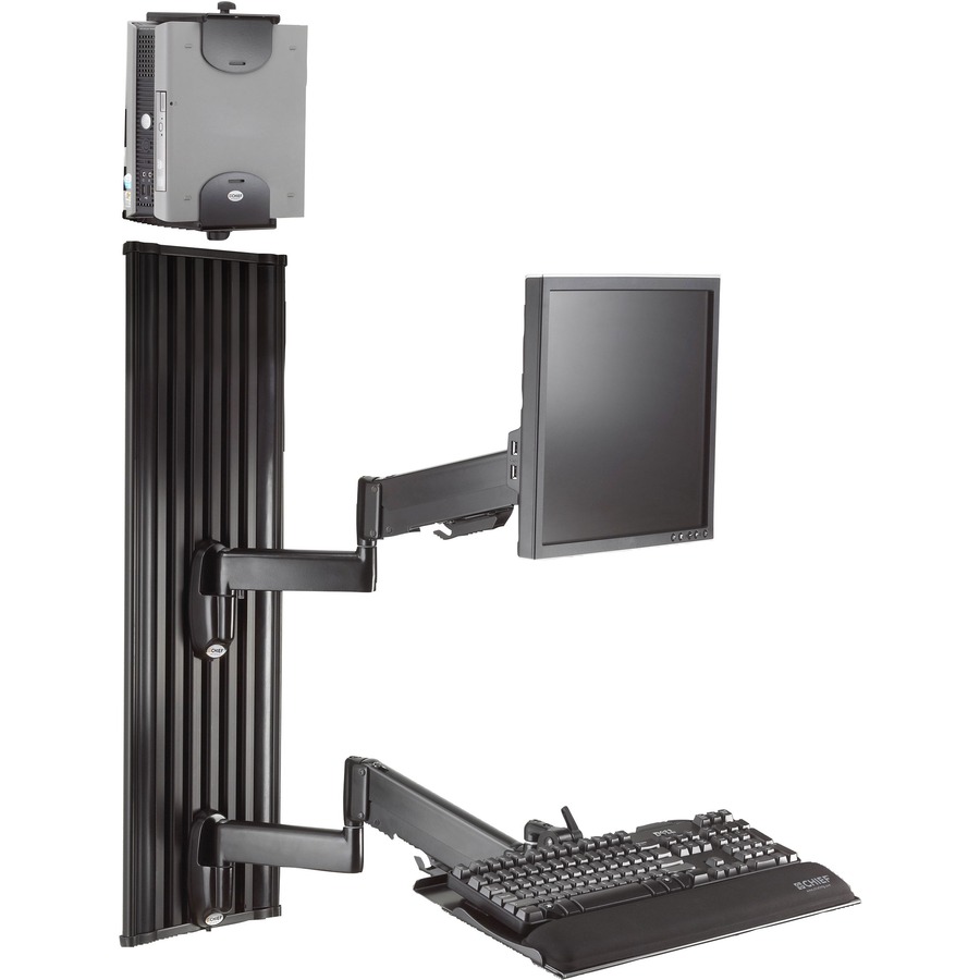 ALL-IN-ONE MONITOR WORKSTATION WALL MOUNT