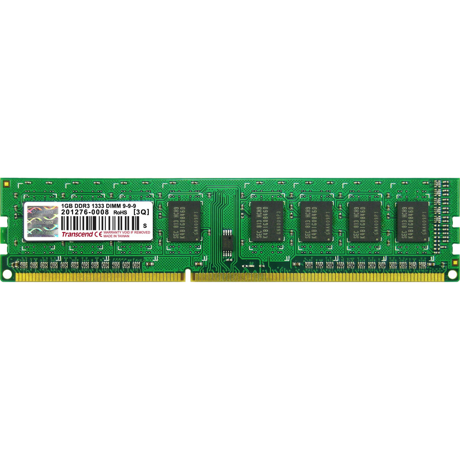 DDR3 - 1GB - DIMM 240-PIN - 1333MHZ - 1.5V - FOR EMBEDDED DESKTOPS AND LAPTOPS -