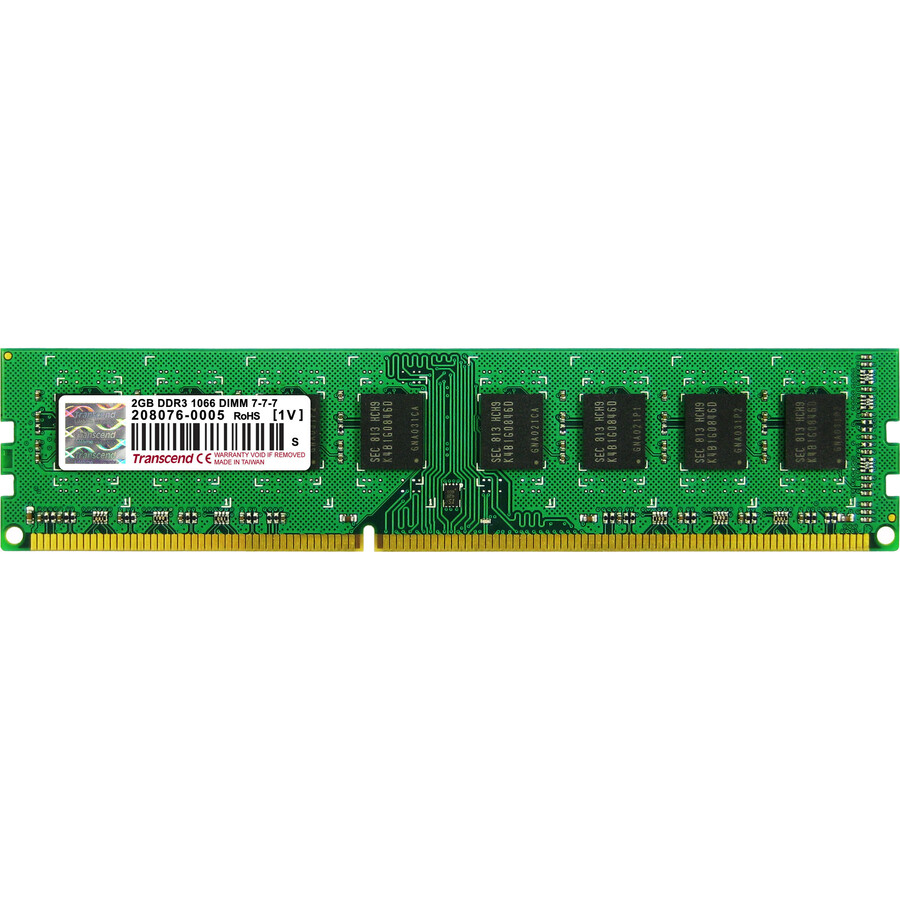 DDR3L UDIMM - 2GB - UDIMM 240-PIN - 1066MHZ - NON-ECC - EMBEDDED DESKTOPS AND LA