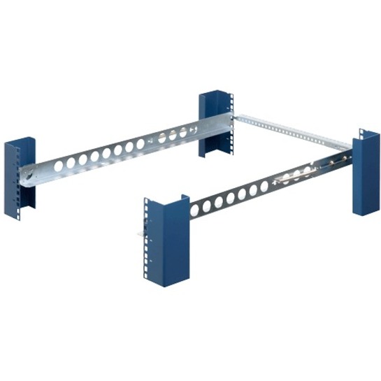 2U TOOL-LESS FIXED RAIL KIT. ALTERNATIVE TO OEM RAILS, MOUNTING DEPTH OF 28 INCH