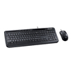 MICROSOFT (APB-00002) Wired Desktop 600 Mouse & Keyboard Combo USB Port - Black