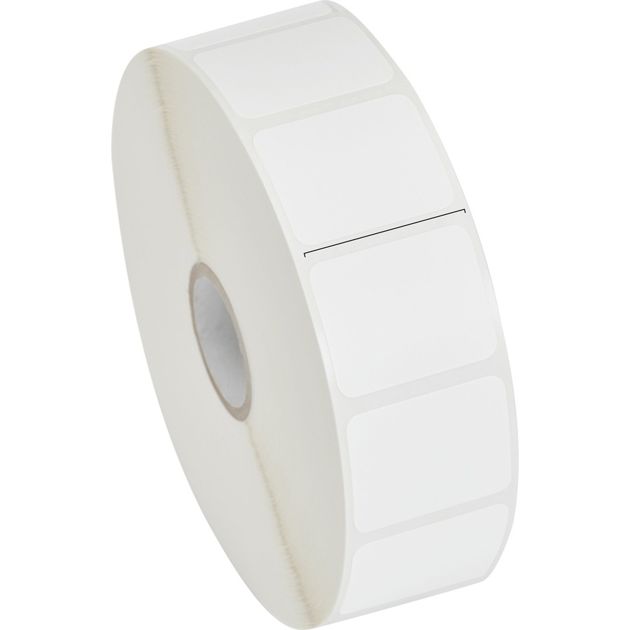 Label, Paper, 1.25x1in (31.8x25.4mm); Tt, Z-Select 4000t, High Performance Coated, Permanent Adhesive, 1in (25.4mm) Core, 2580/Roll, 6/Box, Plain