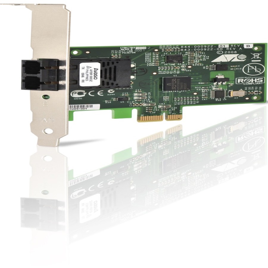 100MBPS PCI EXPRESS SECURE FAST ETHERNET FIBER ADAPTER CARD; SC CONNECTOR; INCLU