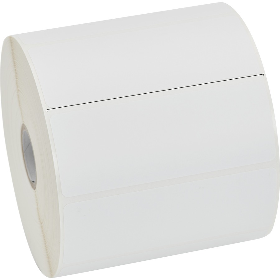 Label, Paper, 4x1.5in (101.6x38.1mm); Dt, Z-Select 4000d, High Performance Coated, All-Temp Adhesive, 1in (25.4mm) Core, 1620/Roll, 6/Box, Plain