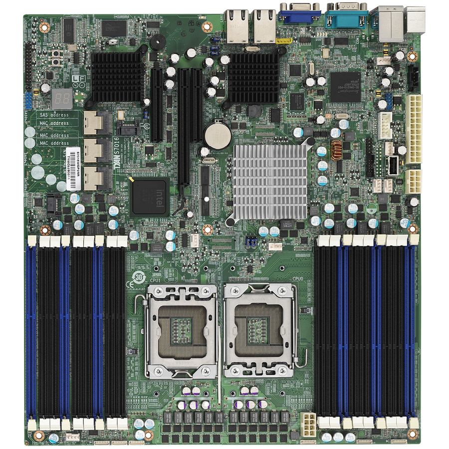S7016WGM3NR - EATX - INTEL XEON PROCESSOR 5500/ 5600 SERIES - LGA1366 - DDR3 - U