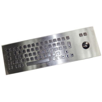 STAINLESS STEEL KEYBOARD, IP 65, INTEGRA