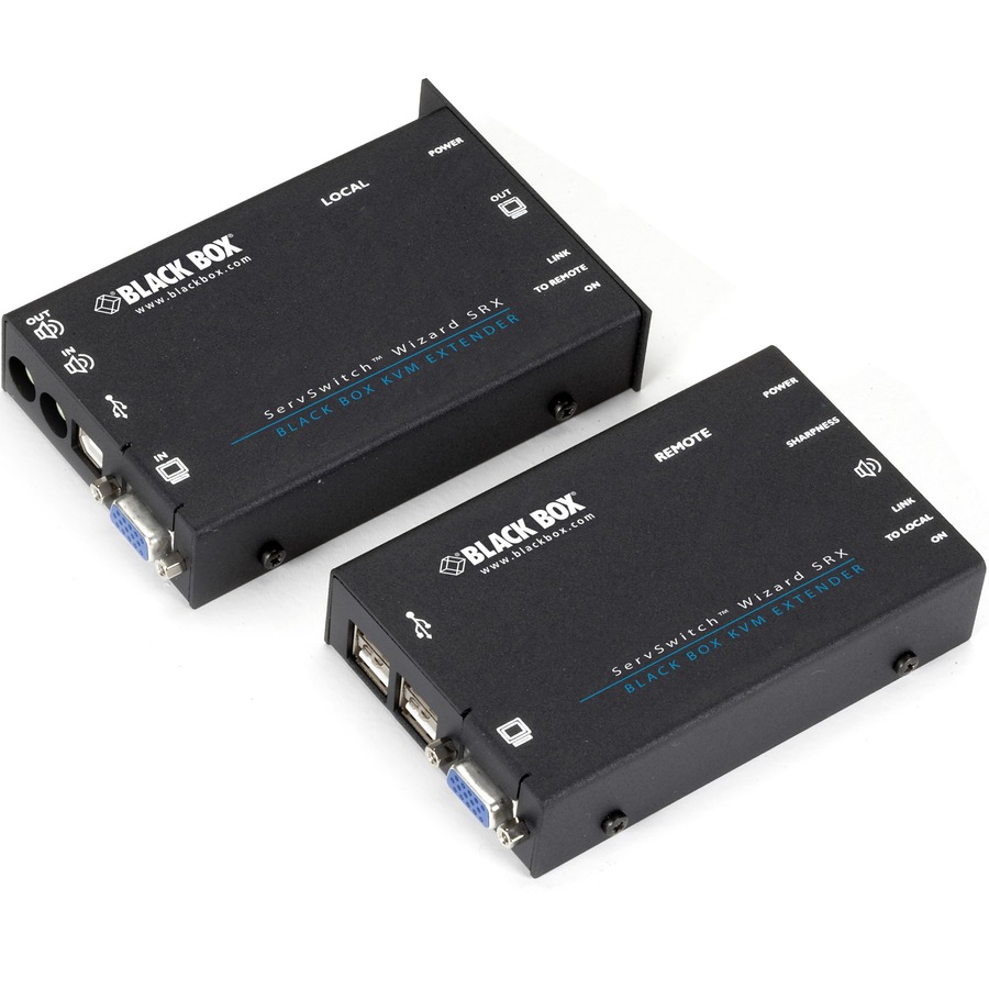 KVM EXTENDER - VGA, USB 2.0, AUDIO, DUAL-ACCESS, CATX