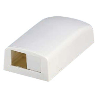 SURFACE MOUNT BOX 2PT OFF WHT