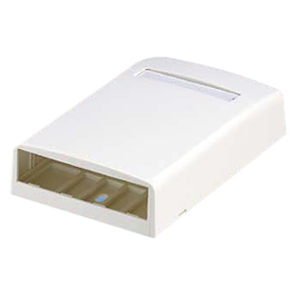 SURFACE MOUNT BOX 4PT OFF WHT