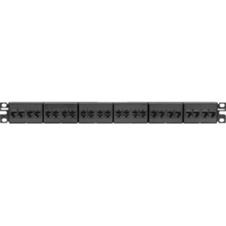 24PT CAT6 PATCH PANEL 24 PRE INST RJ45