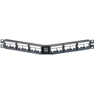 24PT ANGLED PATCH PANEL W/ LBL.
