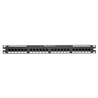 24PT CAT5E PATCH PANEL 24 RJ45 8POSITION