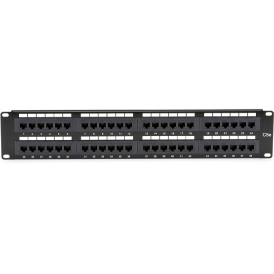 BASIC PANEL THAT MEETS OR EXCEEDS INDUSTRY STANDARDS. FULLY POPULATED WITH CAT5E