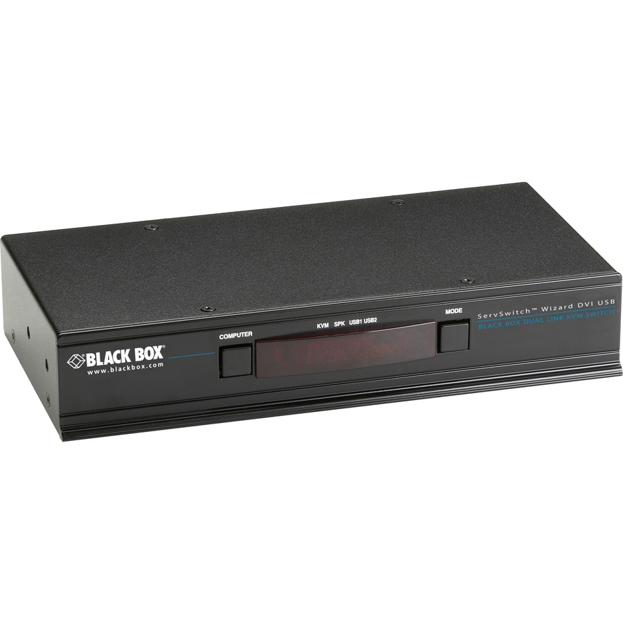 KVM SWITCH - SINGLE-MONITOR, DVI-D DUAL-LINK, USB TRUE EMULATION, AUDIO, 4-PORT