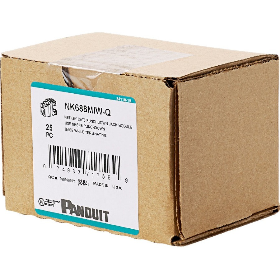 NK CAT6 PCH DOWN JK MOD GRY PK25