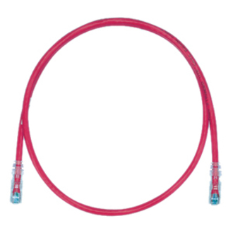 Panduit UTPSP7RDY Cat6 Patch Cord, 7 ft, Red | RJ-45, UTP