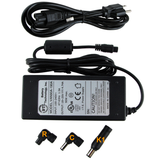 90W UNIVERSAL AC ADAPTER FOR DELL
