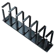 LARGE HORIZONTAL RING PANEL; 19INW X 3.47INH; BLACK