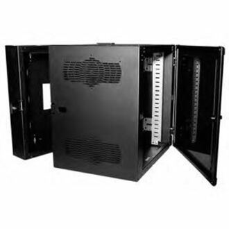 THINLINE II WALL-MOUNT CABINET; 26INW X 26INH X 8.5IND; BLACK; TOP PANEL - REMOV
