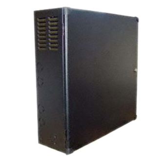 THINLINE II WALL-MOUNT CABINET; 26INW X 36INH X 12IND; BLACK; TOP PANEL - REMOVA