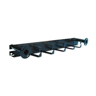 HORIZONTAL WIRE MANAGEMENT PANEL; 19INW X 1.72INH; BLACK