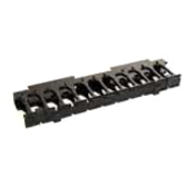 UNIVERSAL HORIZONTAL CABLE MANAGER; 1 RMU X 19\\W (482.6 MM) X 6.26\\D (159 MM);