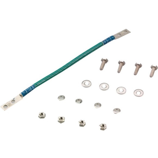 CABLE RUNWAY BONDING STRAP KIT; #6 AWG BONDING STRAP WITH HARDWARE; EACH