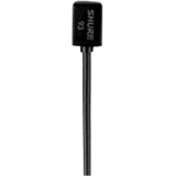 SHURE WL93 Omnidirectional Lavalier Condenser Microphone for Wireless Systems, with 4' Cable (Black)