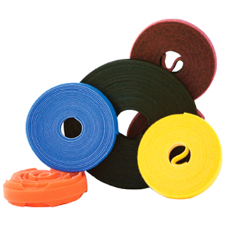 CABLEMGT, FASTENER,VELCRO,8,BL,10PK